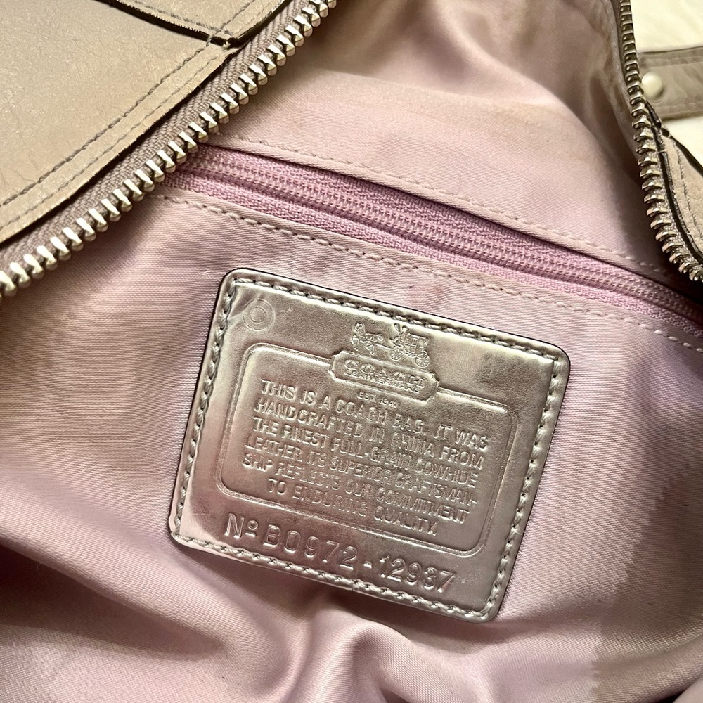 Vintage Coach Madison Sabrina Leather Satchel - Picture 8 of 8